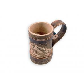 Becher 400 ml Mittelalter Birkenrinde Met Wein Bier Birkenleder 4