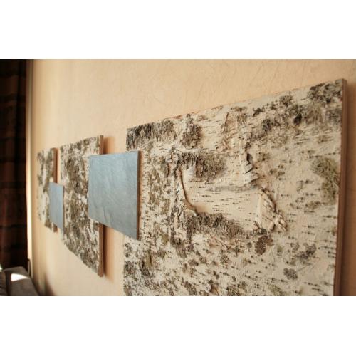 Collage Birke'n Schiefer Segment