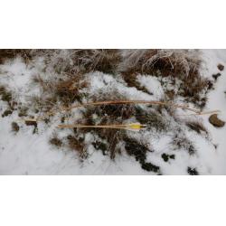 Ostjakischer Bogen Birkenrinde Birkenleder