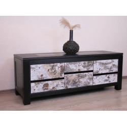 Sideboard Massiv Birkenrinde